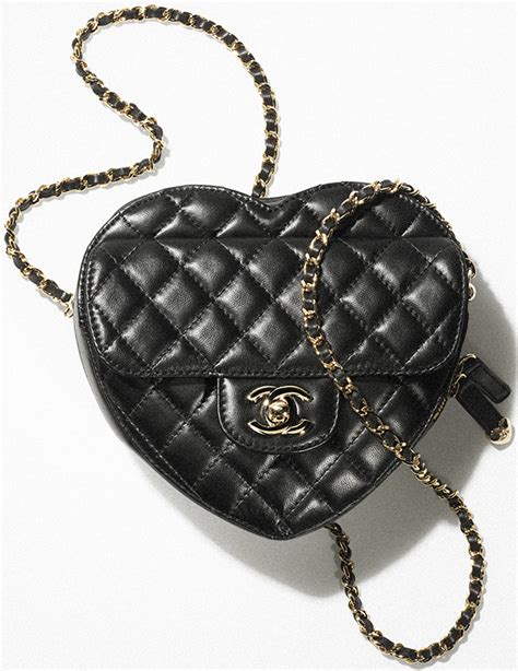 chanel heart mared|chanel heart bag.